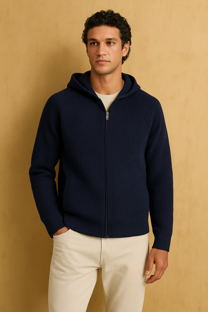 Enzo™ | Merino Wool Cardigan